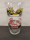 Hazel Atlas Antique Car Cocktail Shaker Tumbler Chevrolet Ford Buick 7” Vintage