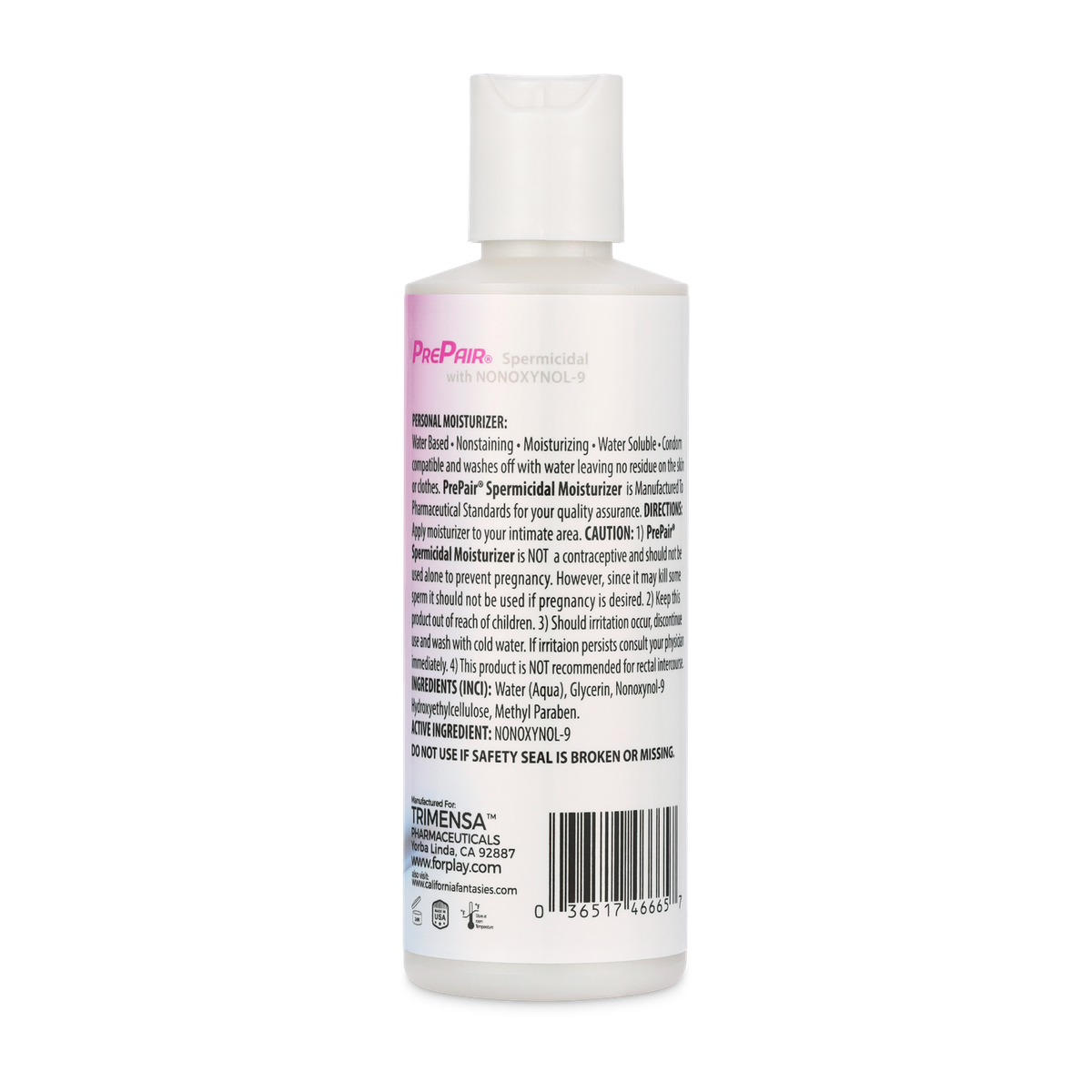 Forplay 2014 Pre Pair Spermicidal Lubricant - 5.2 fl oz for sale online |  eBay