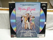 MISS RIGHT Laserdisc NOT DVD