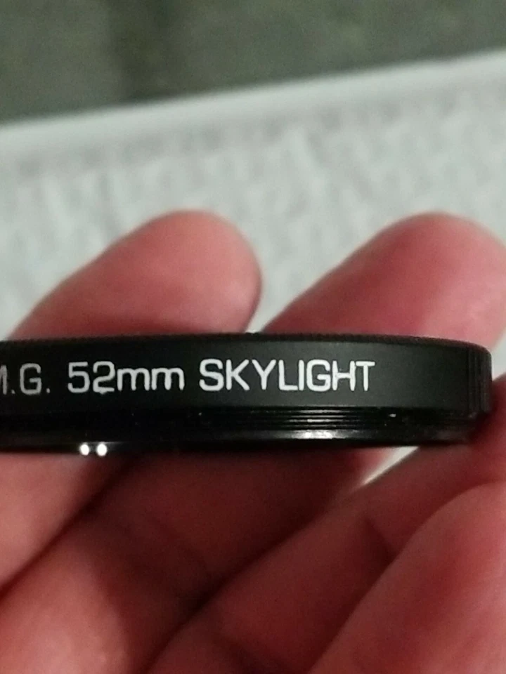 Rolev M.G. 52mm Skylight Glass Filter 11015 without case - Image 3 of 4