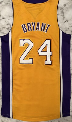 レア 刺繍 NBAユニフォーム LA Lakers Kobe Bryant Authentic Adidas NBA Los Angeles LA Lakers Kobe Bryant Basketball