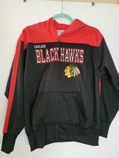 Chicago Blackhawks Youth Large Old Time Hockey Jacket E
