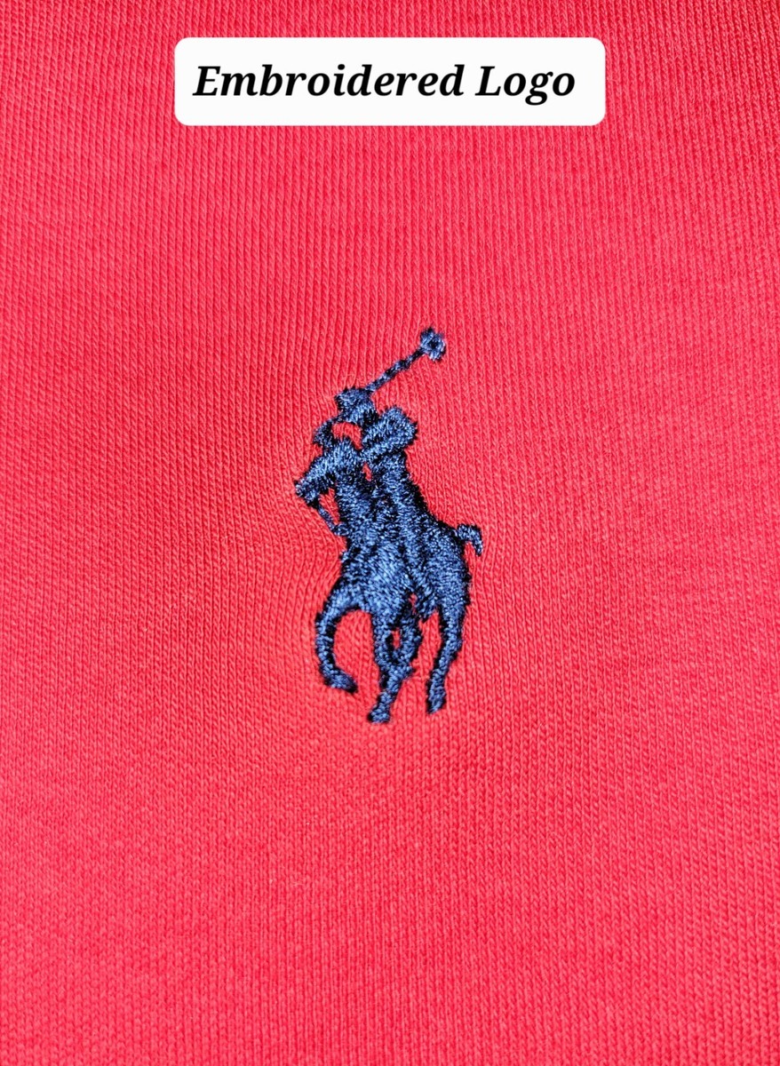 トップス Polo by Ralph Lauren pony polo shirt Red Ralph Lauren Polo Men's Red Pony Logo Short Sleeve Polo