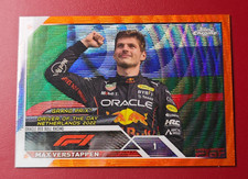 2023 Topps Chrome F1 Driver of the Day Orange Wave Max Verstappen #180 15/25