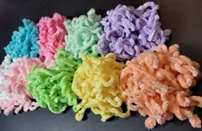 CHENILLE - Medium - 12 COLORS - 5 Yard Pack - Fly Tying Materials - Jigs - NEW!