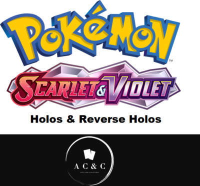 SCARLET & VIOLET - HOLO & REVERSE 50 % RABATT AUF 8 ODER MEHR!! 
