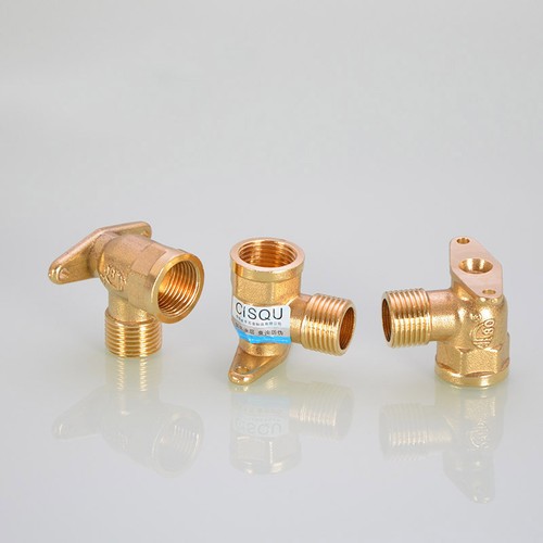 1pc 1/2" Outside Garden Tap Brass Elbow Wall Plate Water/Gas Pipe Fitting FxM - Picture 3 of 7