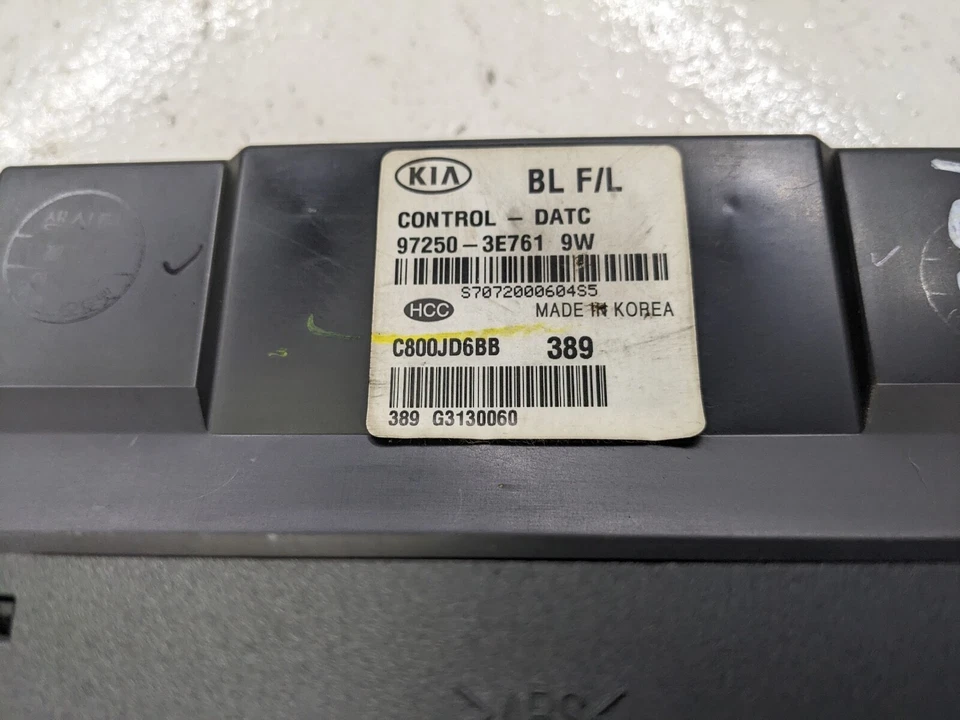 KIA SORENTO 2007 MK1 2.5 CRDI HEATER CONTROL PANEL AC AIR CON CONTROL 972503E761 - Image 4 of 4