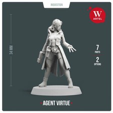 Agent Virtue Artel W Kill Team Soulshackle Adeptus Arbites Enforcers 28mm