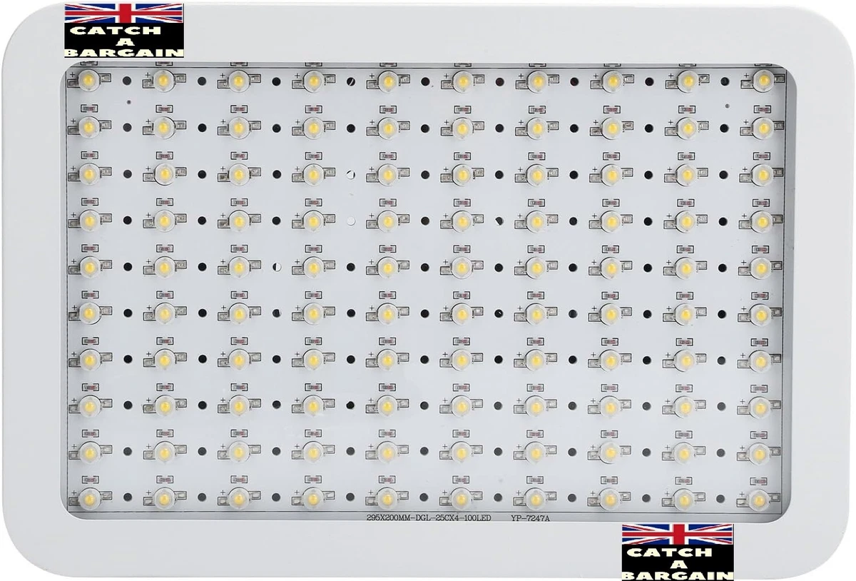 KINGBO 1000W 3000K 100 LEDs Horticultural Full Spectrum Plant Growth Lamp D992
