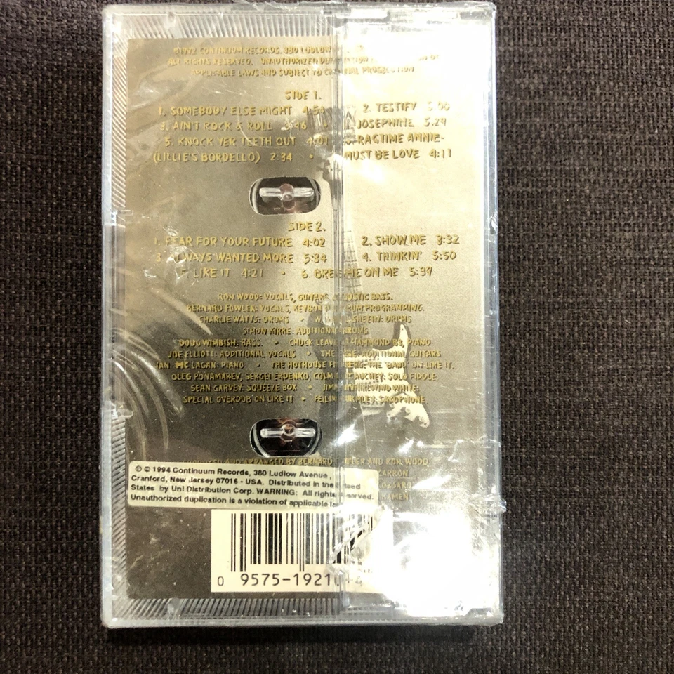 RON WOOD SLIDE ON THIS Cassette Tape Rock Blues JEFF BECK GROUP ROLLING STONES - Image 3 of 4