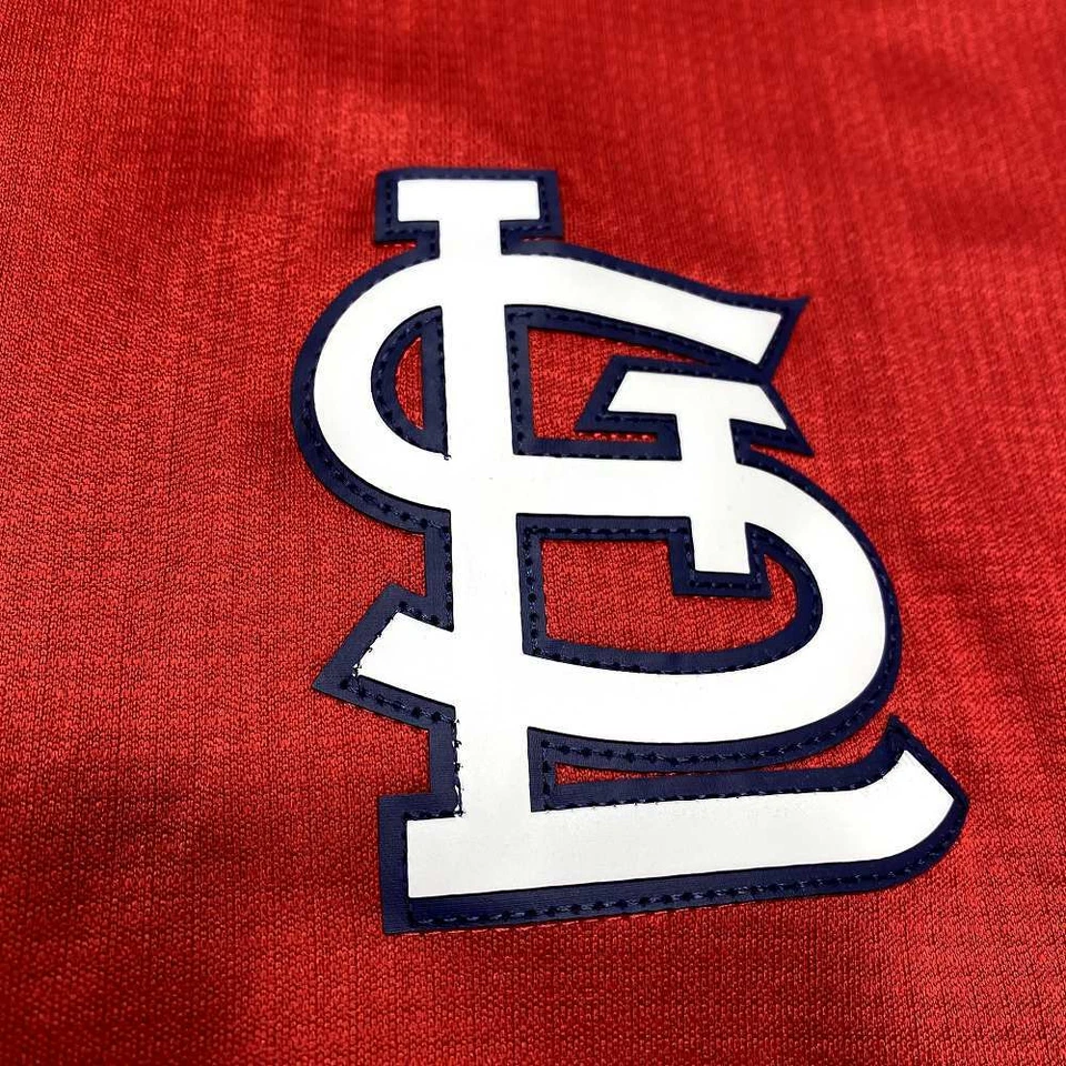 Nuevo con etiquetas Pullover polar base térmica de los Cardenales de San Luis 2XLT alto MLB béisbol para hombre Foto 4 de 4