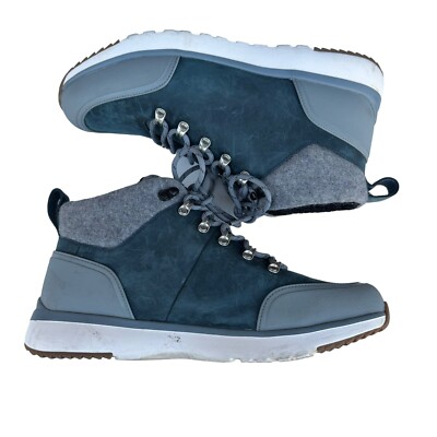 UGG Olivert Norse Green Waterproof Leather Hiker Snow Boots  display picture 1