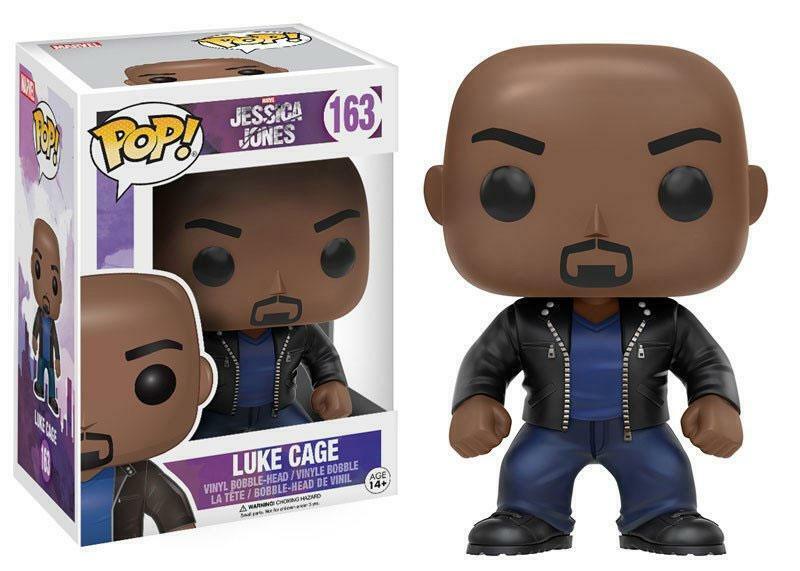 Funko Pop! Marvel Jessica Jones - Luke Cage Vinyl Figure #163