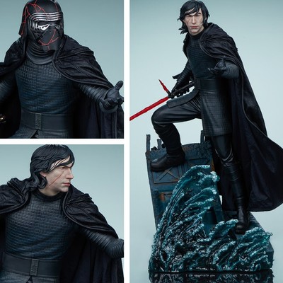 Star Wars Kylo Ren Premium Format Figur Sideshow 55 cm Adam Driver OVP Neu
