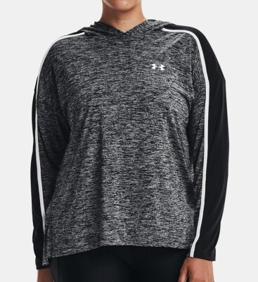 Under Armour Plus Size Tech Twist Graphic Hoodie 1354414 NWT Size 1X