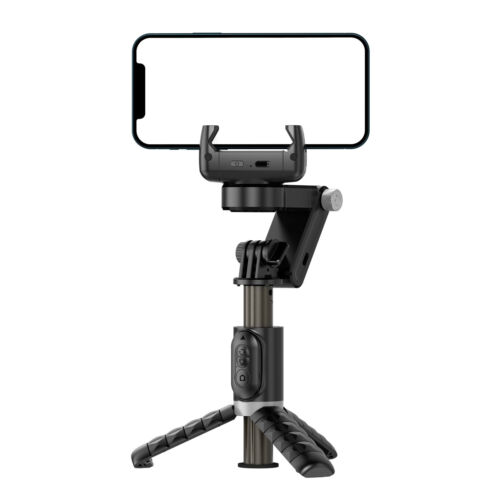 Q18 Smartphone Gimbal Stabilizer Handheld Selfie Stick Tripod With Fill Light - Picture 4 of 10