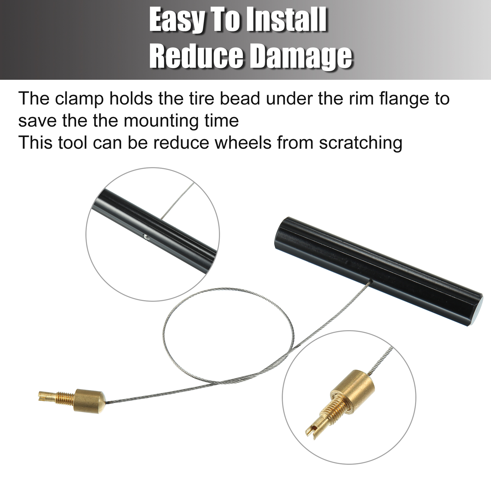 Tire Valve Stem Fishing Tool Puller Valve Core fit for Motorcycle Car