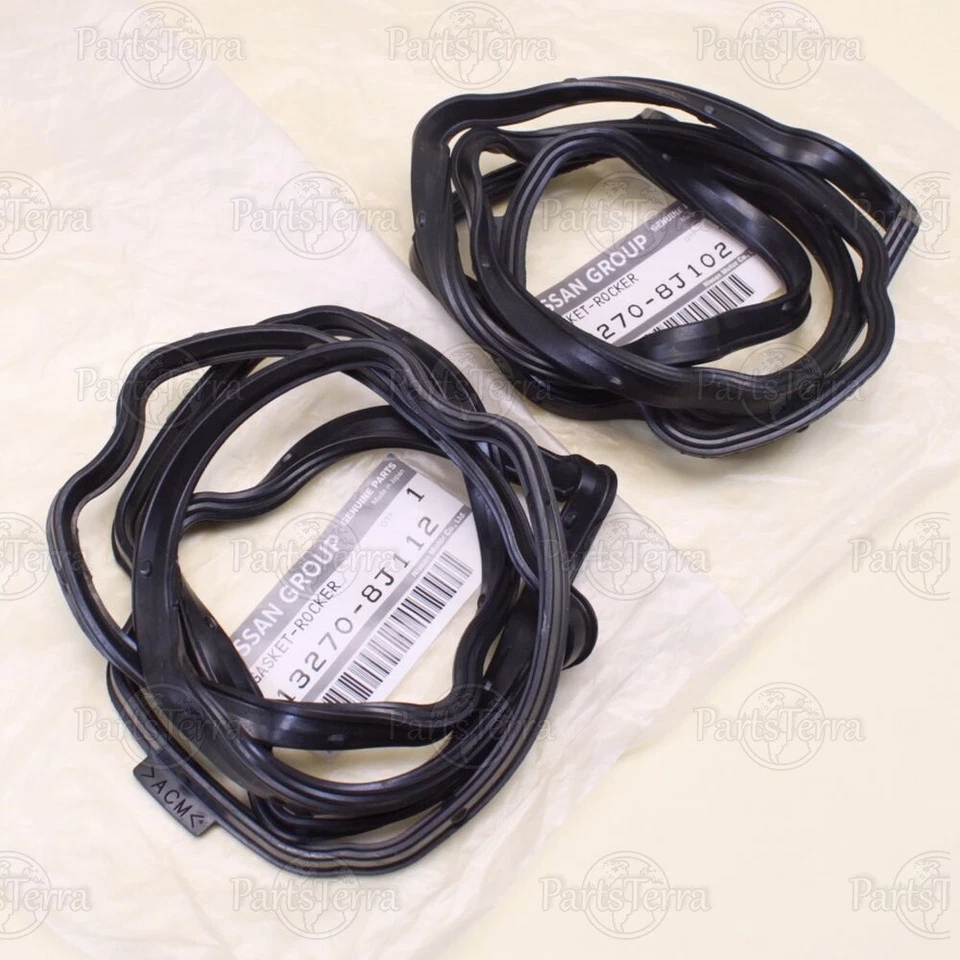 GENUINE Nissan Pathfinder Infiniti I35 G35 FX35 Valve Cover Gasket Set LH & RH - Image 2 of 4