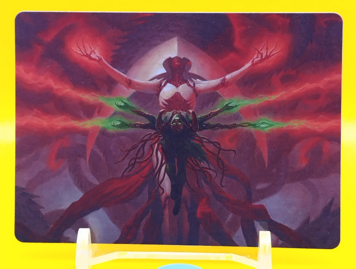 mtg phyrexia all will be one art cards Mirage Mockery Card [Phyrexia: Art Series] All Will Be One deals that much damage to target opponent Phyrexia: All Will Be One/Art