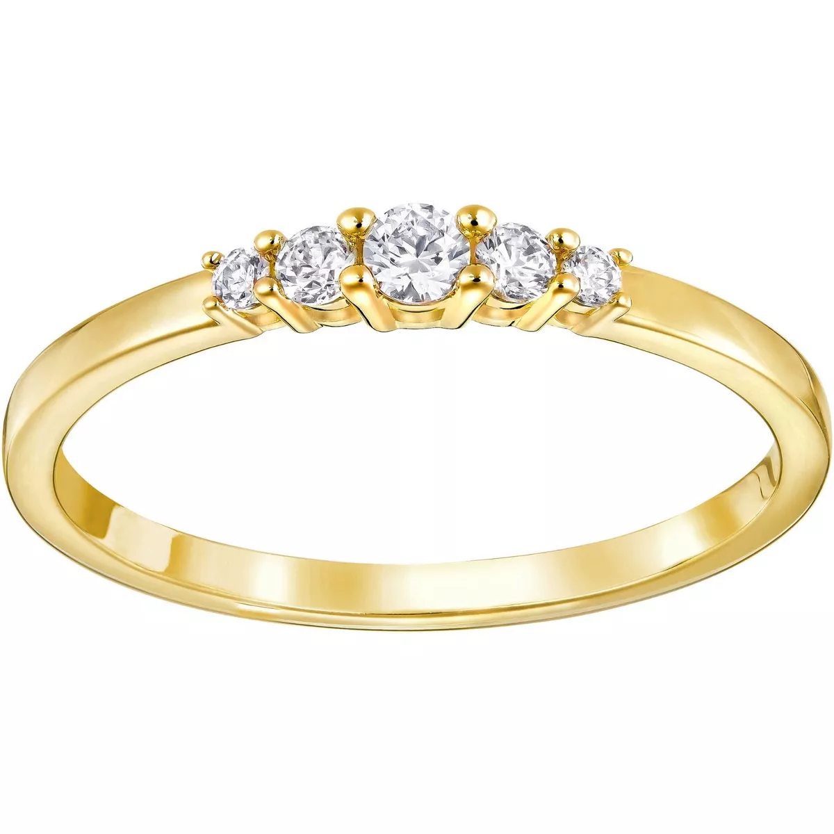 Swarovski frisson ring rose gold sale