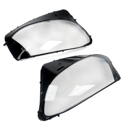 Clear Pair Headlight Lens Cover For Mercedes Benz W253 GLC Class GLC300