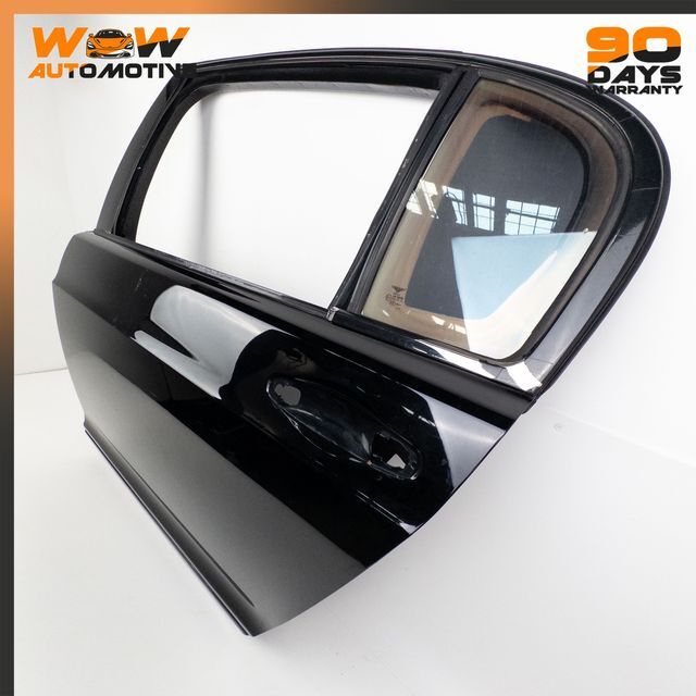 06-13 BENTLEY CONTINENTAL FLYING SPUR REAR RIGHT PASSENGER SIDE DOOR BLACK OEM