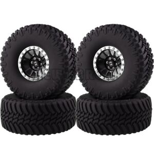 2.2" Beadlock Wheels Super Swamper Rocks Tyre   Aluminum 120MM For 1:10 RC Crawl