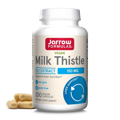 Jarrow Formulas Milk Thistle 150 mg With 30:1 Standardized Silymarin Extract,...