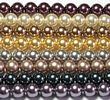 10 12 mm Swarovski Crystal Pearls: Choose your color s 