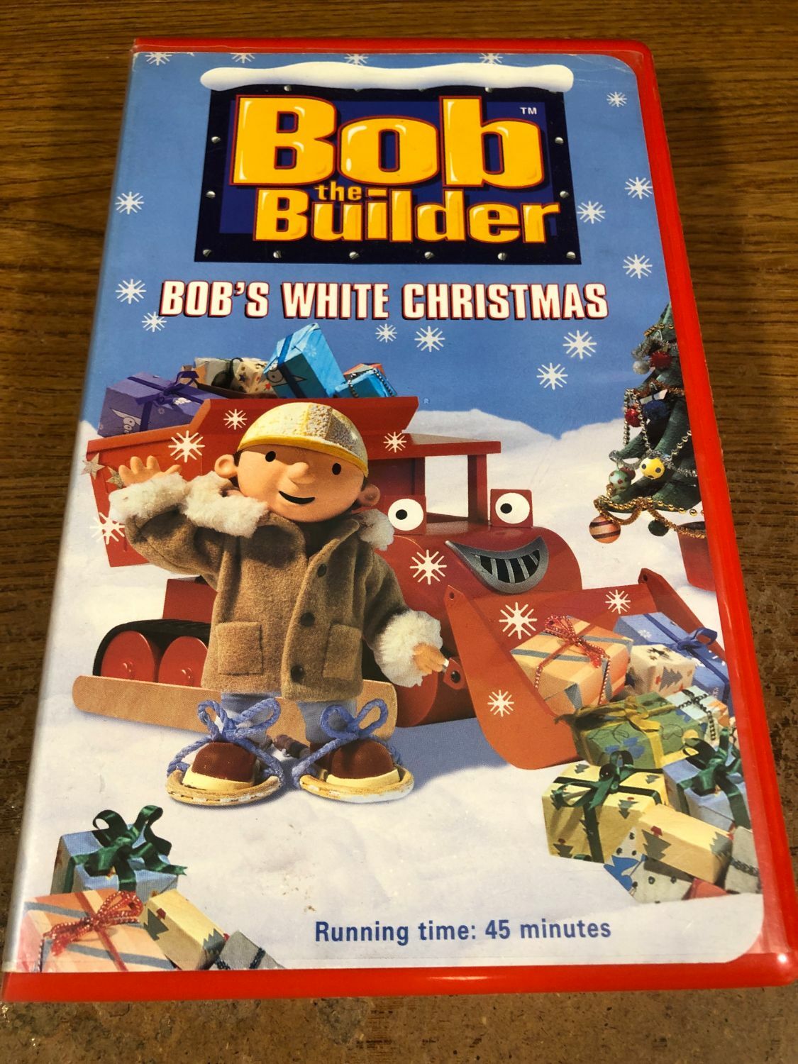 Bob The Builder Bob's White Christmas VHS VCR Video Tape Movie Used