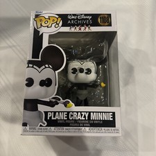 Funko Pop! Vinilo: Disney - Plane Crazy Minnie #1108