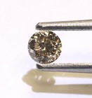 GIA loose certified .23ct S-T Light brown VS2 loose Brilliant round cut diamond — photo 4