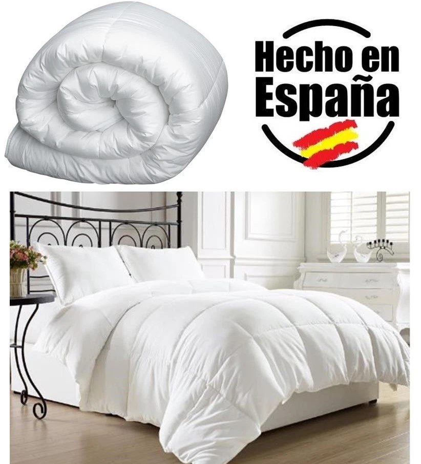 Edredón nórdico relleno funda nórdica cama 90 105 135 150 180 tacto plumón