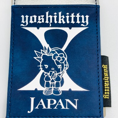 yoshikitty Pass Holder Card Case 2019 X JAPAN Hello Kitty yoshiki