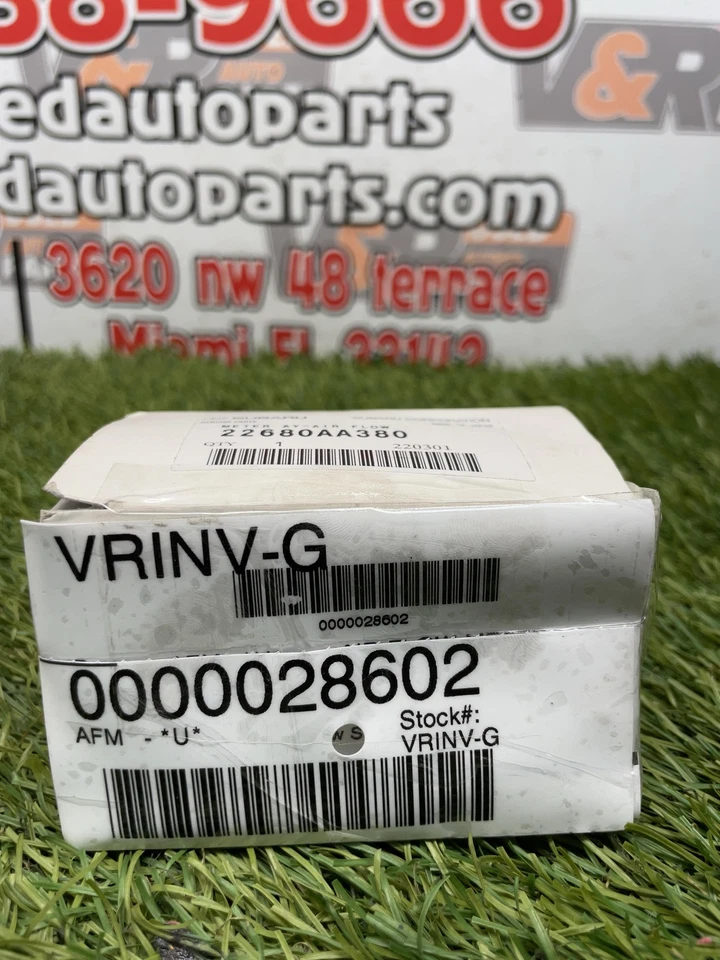 ✅ Medidor de flujo de aire Subaru XV 2017 Crosstrek PN:22680AA380 OEM Foto 4 de 4