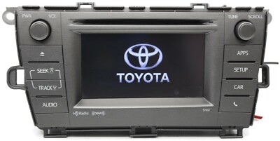 2012-2015 Toyota Prius Navigation Radio CD Player Touch Screen