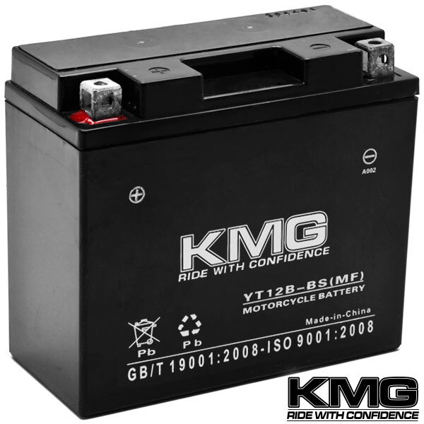 12 Volt Sealed Maintenace Free Performance Powersport Battery by