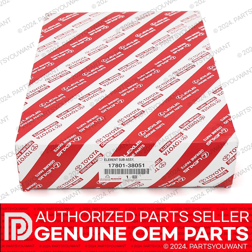GENUINE Toyota 4Runner FJ Cruiser Lexus GX460 OEM Engine Air Filter 17801-38051 — 第 3/3 张图片