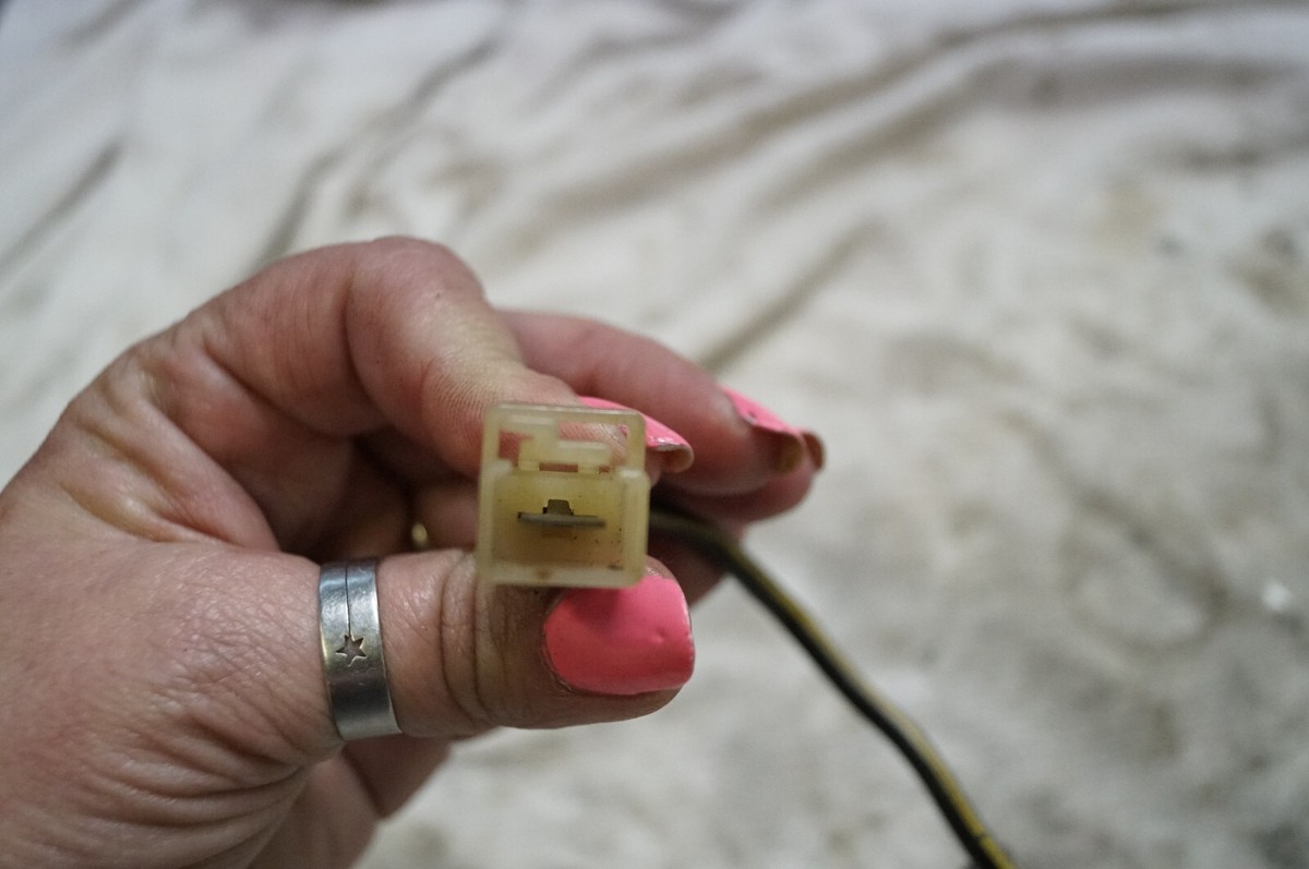 91 Kawasaki Ninja ZX11 C Starter Battery Negative Wire Cable