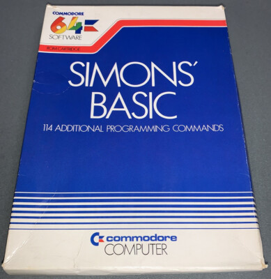 Simons Basic - Commodore 64/128 - SELTENE ORIGINAL VERPACKTE PATRONENFREIGABE