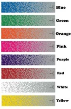 White Water Archery Spray Paint Spatter Reflective Arrow Wraps 15 Pc Pack