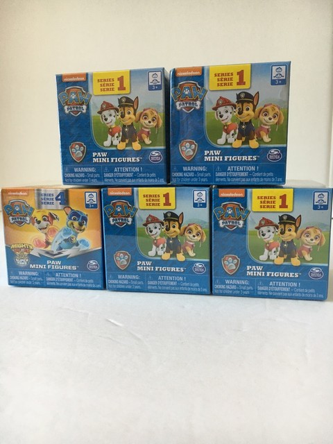 New Lot of 5 Paw Patrol Ultimate Rescue Series 1 & 4 Paw Mini Figures Blind Box | eBay