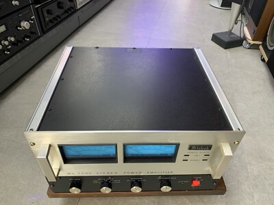 McINTOSH MC 2500 Stereo Power Amplifier 500+500 WRMS Vintage 1982