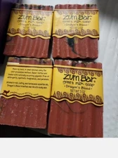 Zum Bar All Natural Goat's Milk,  Dragon's Blood Soap 3oz Pack Of 4