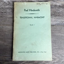 Traditional Harmony, Book I, Part 1: With Emphasis on Exercises 1943