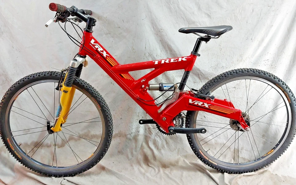 1999 Trek VRX 200 FS MTB Bike 18" Large Softtail Full-Suspension USA Made/Ships! - Image 2 of 4