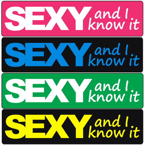 Pulsera Big One Pulgada SEXY AND I KNOW IT 1" LMFAO 18 Colores Disponibles - Imagen 7 de 11