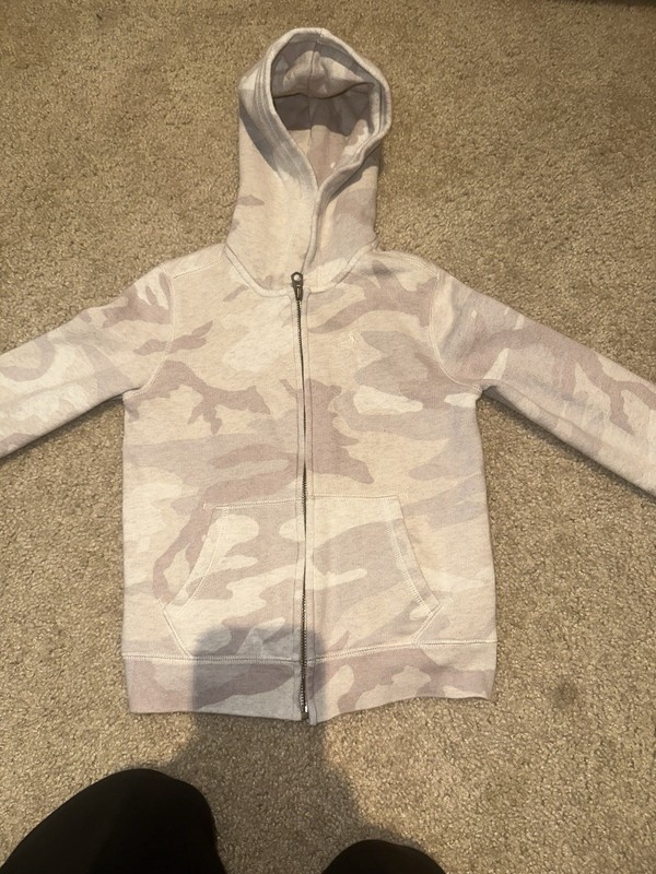 Ralph Lauren Girls' Polo Hoodie Zip-Up Size 6X Excellent Condition!