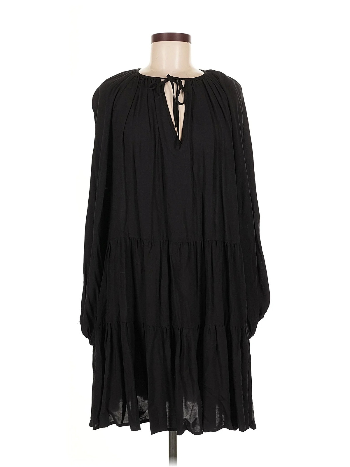 H&M Women Black Casual Dress M